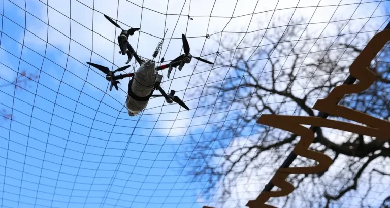 Anti Drone Netting How Simple Protective Nets Are Changing Modern Drone Defense